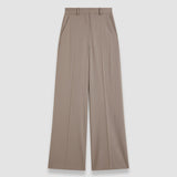 Grey Alana Tailoring Wool Stretch Trousers - Joseph