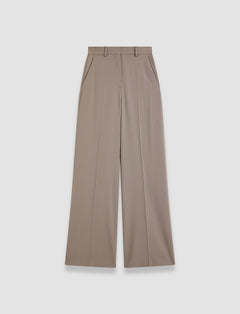 Grey Alana Tailoring Wool Stretch Trousers - Joseph