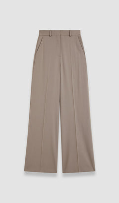 Grey Alana Tailoring Wool Stretch Trousers - Joseph