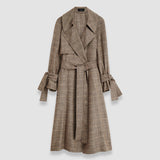 Grey Alsace Wool Bamboo Coat - Joseph