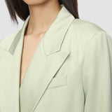 Green Jaden Soft Viscose Tailoring Jacket - Joseph