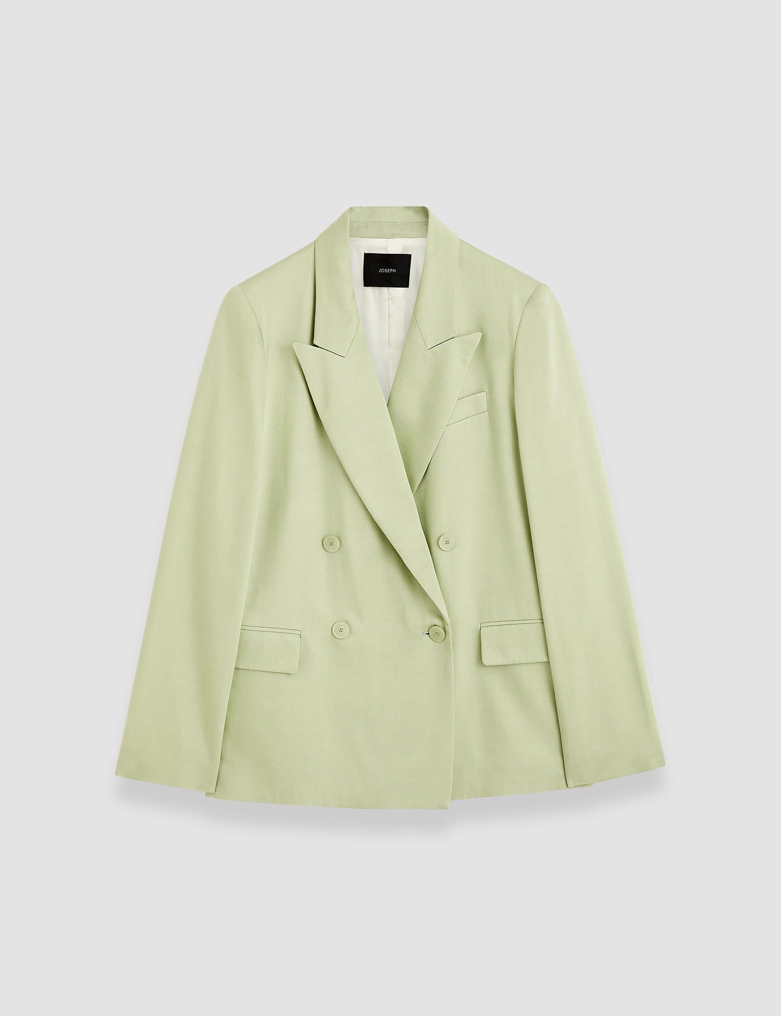 Green Jaden Soft Viscose Tailoring Jacket - Joseph