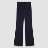 Blue Tafira Linen Stretch Trousers - Joseph