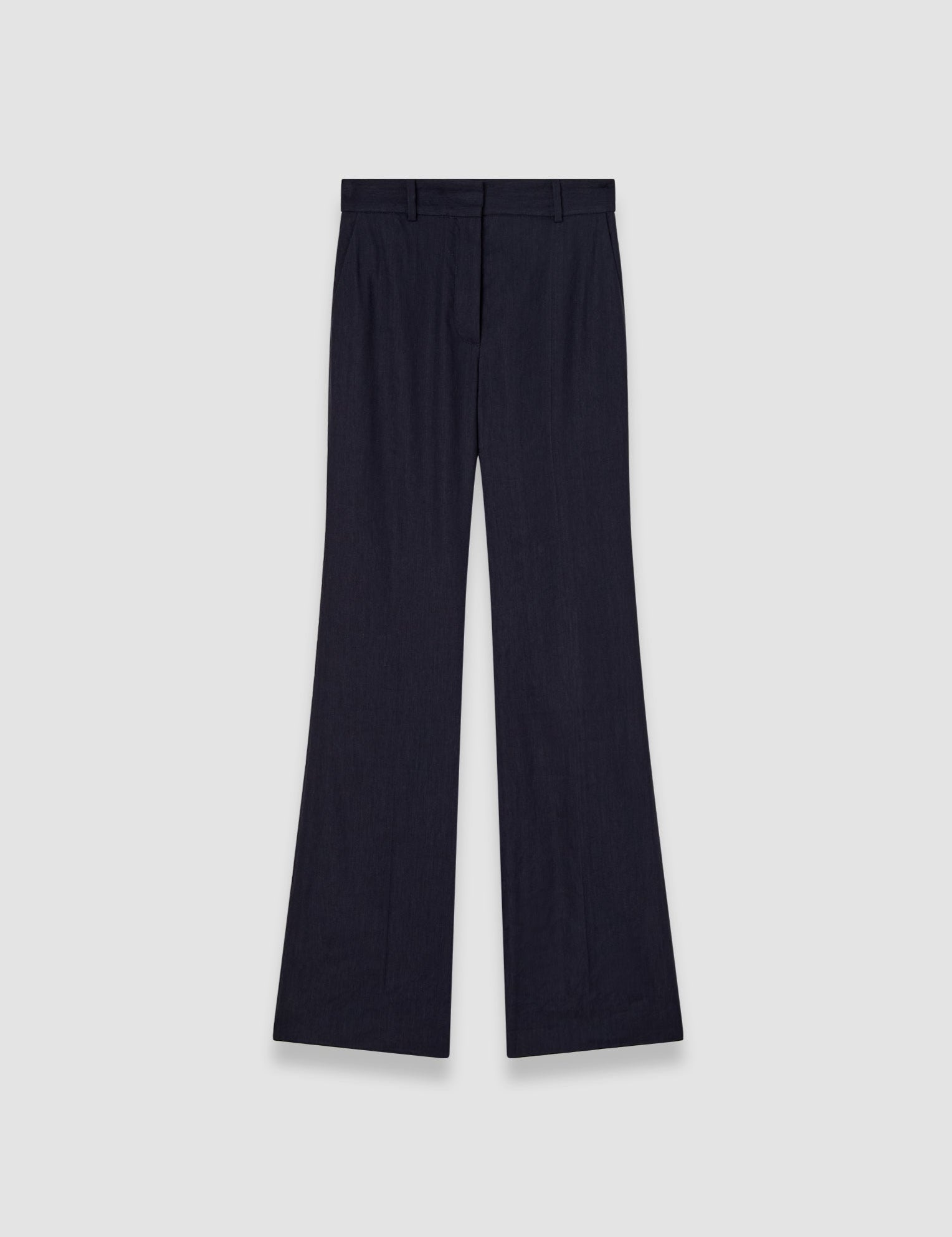 Blue Tafira Linen Stretch Trousers - Joseph