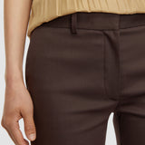 Pantalon Bing Court en gabardine stretch légère