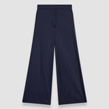 Blue Temple Light Gabardine Stretch Trousers - Joseph