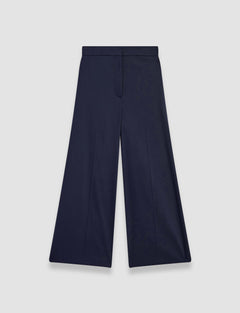 Blue Temple Light Gabardine Stretch Trousers - Joseph