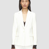 White Marty Linen Stretch Jacket - Joseph