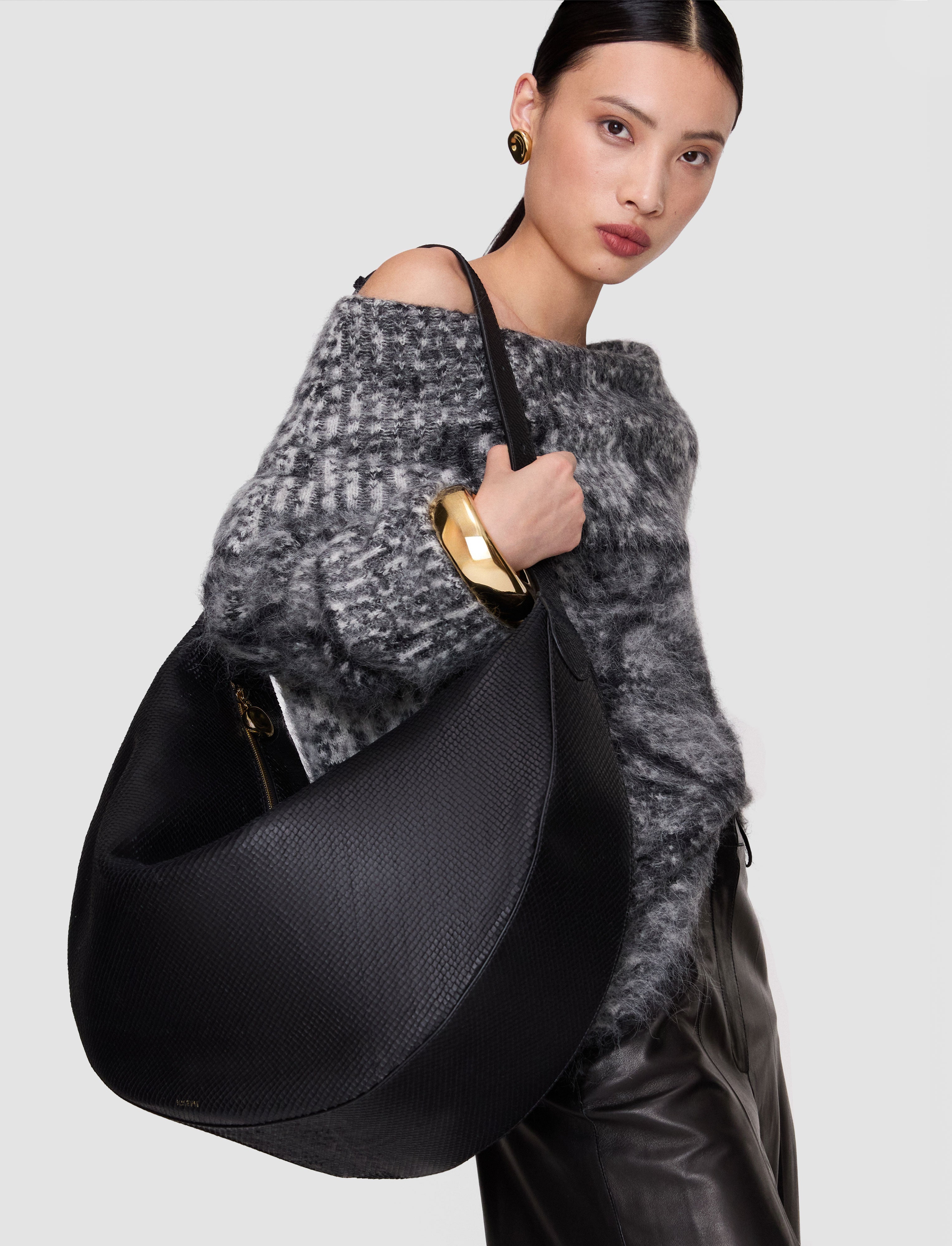 black-jumbo-bean-leather-bag-JOSEPH