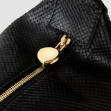 Black Jumbo Bean Leather Bag - Joseph