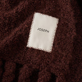 Purple Kai Fluffy Bouclé Scarf - Joseph