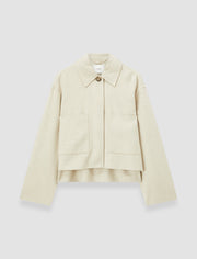 White Kalaa Light Double Face Jacket - Joseph