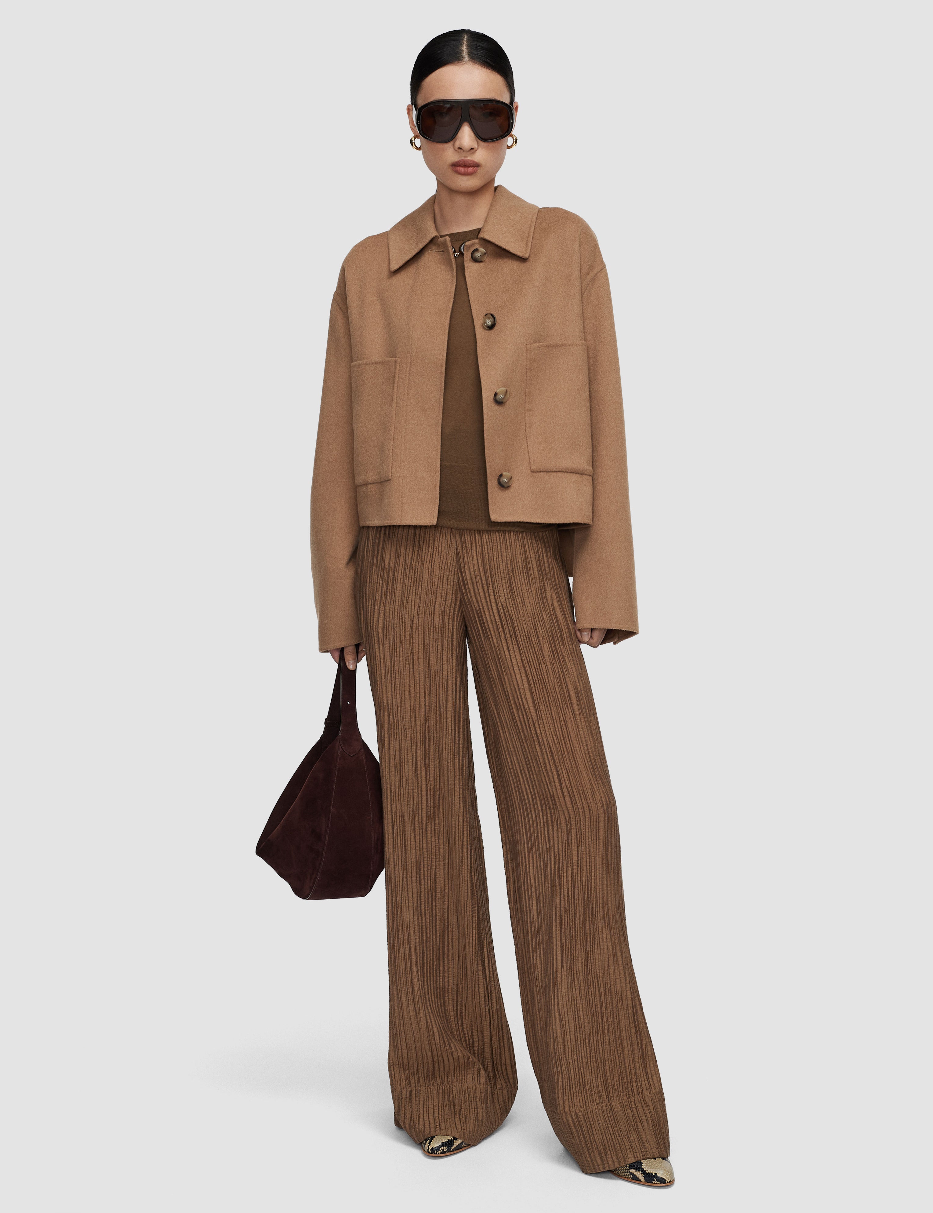 Beige Kalaa Light Double Face Wool Jacket - Joseph