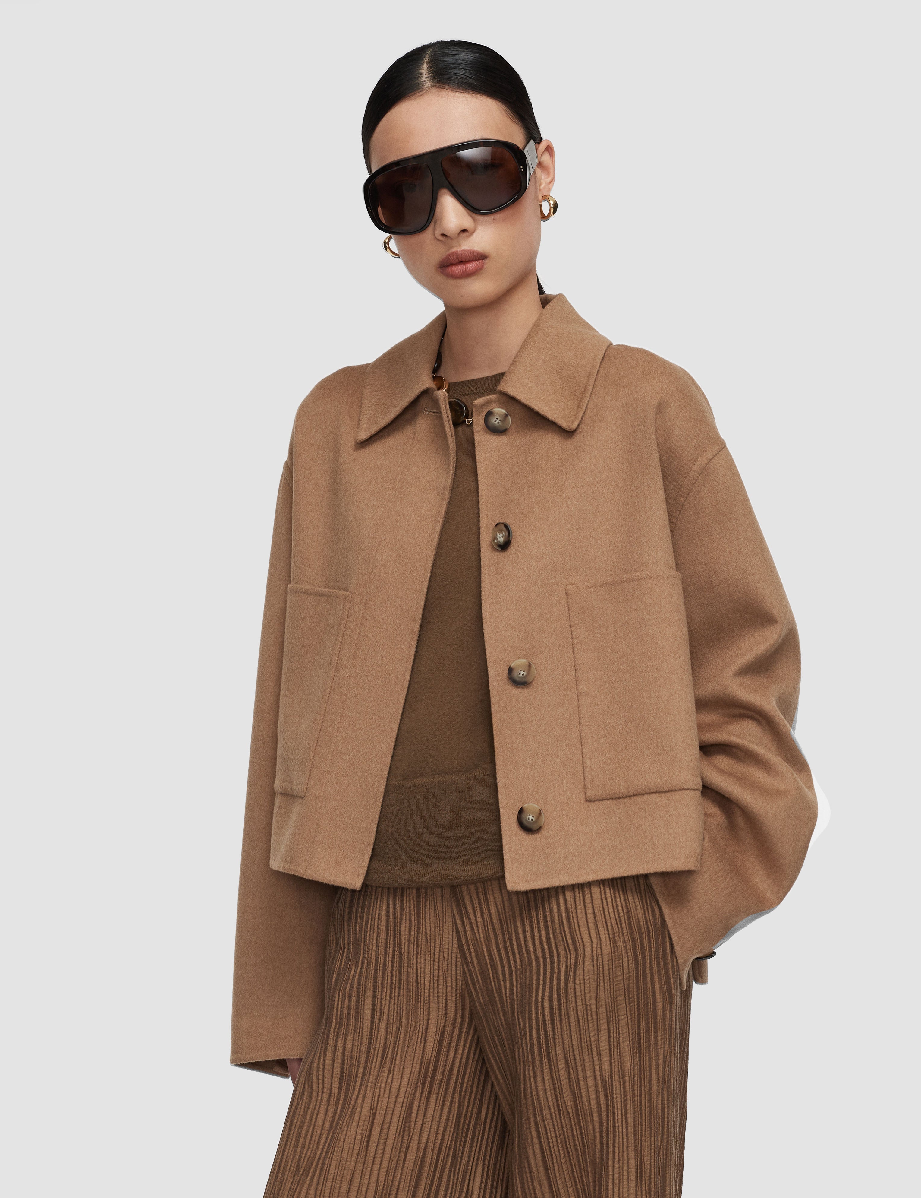 Beige Kalaa Light Double Face Wool Jacket - Joseph