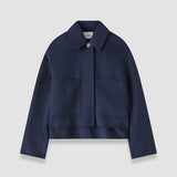 Blue Kalaa Light Double Face Wool Jacket - Joseph