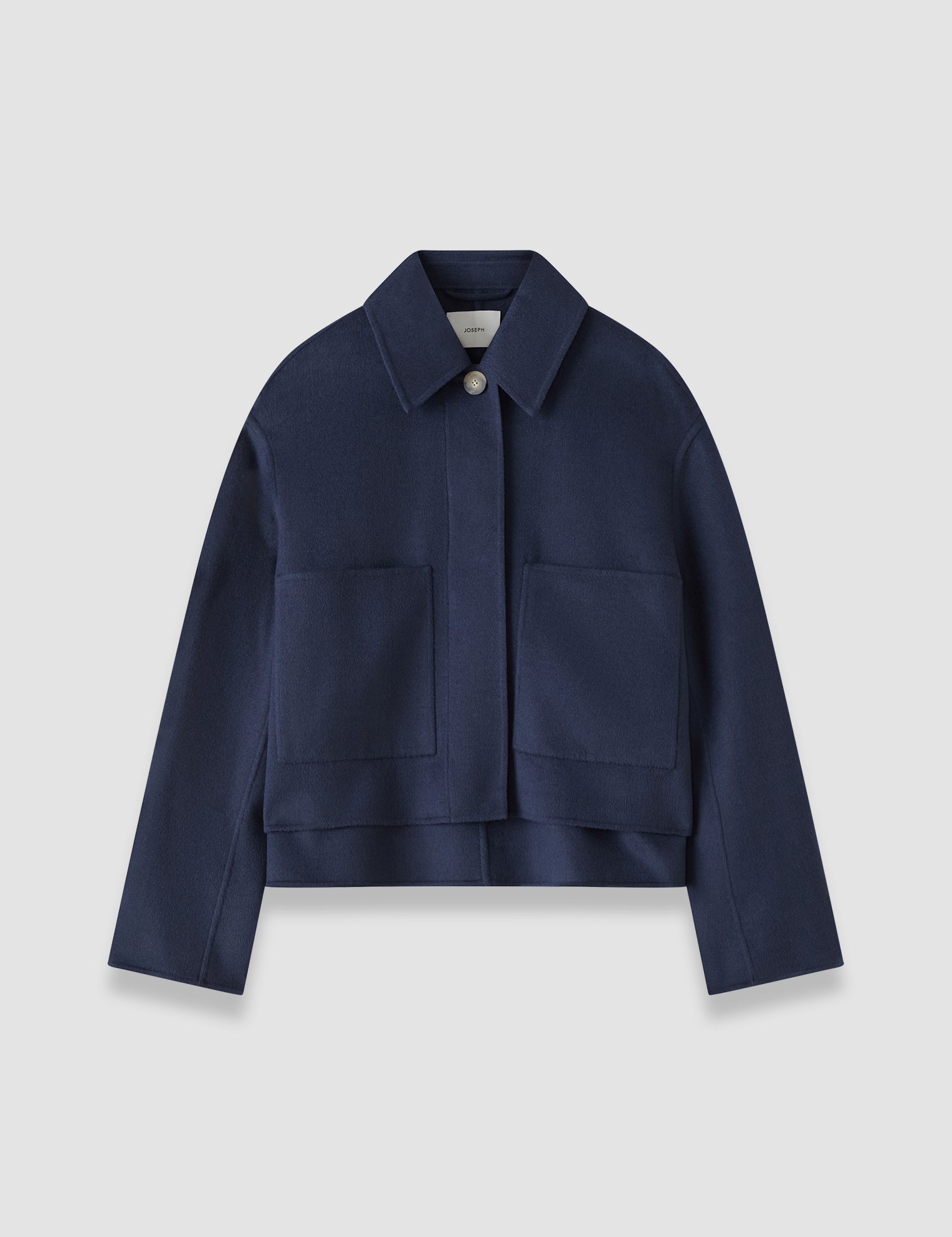 Blue Kalaa Light Double Face Wool Jacket - Joseph