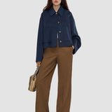 Blue Kalaa Light Double Face Wool Jacket - Joseph