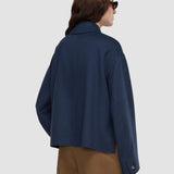 Blue Kalaa Light Double Face Wool Jacket - Joseph