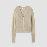 Beige Keane Light Pure Cashmere Cardigan - Joseph