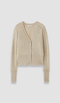 Beige Keane Light Pure Cashmere Cardigan - Joseph