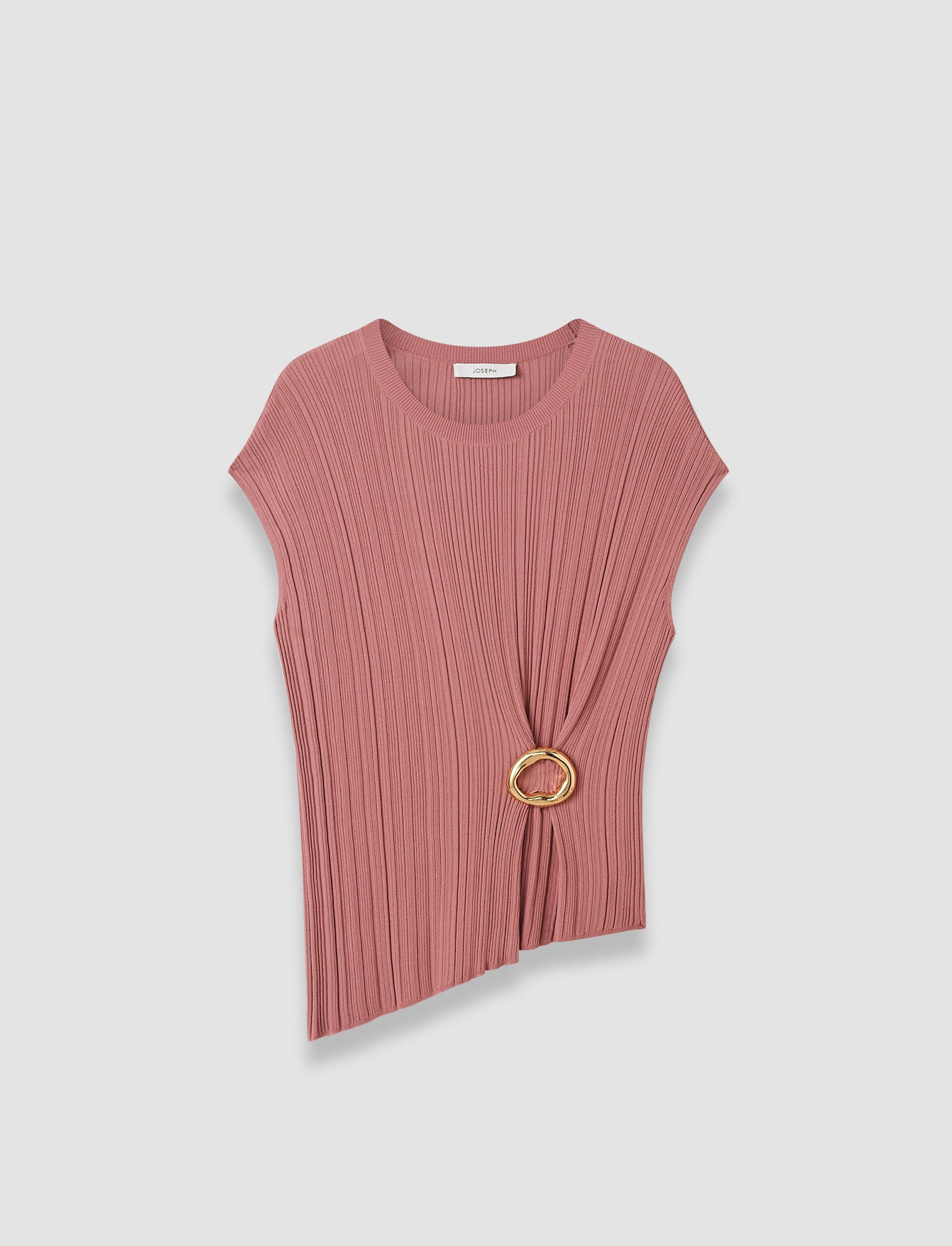 rose-top-kenit-en-maille-plissee-JOSEPH