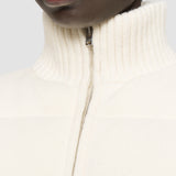 White Knitted Down Puffer Gilet - Joseph