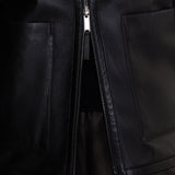 Black Kyro Reversible Soft Shearling Jacket - Joseph