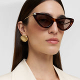 Brown Laarous Cat Eye Sunglasses - Joseph