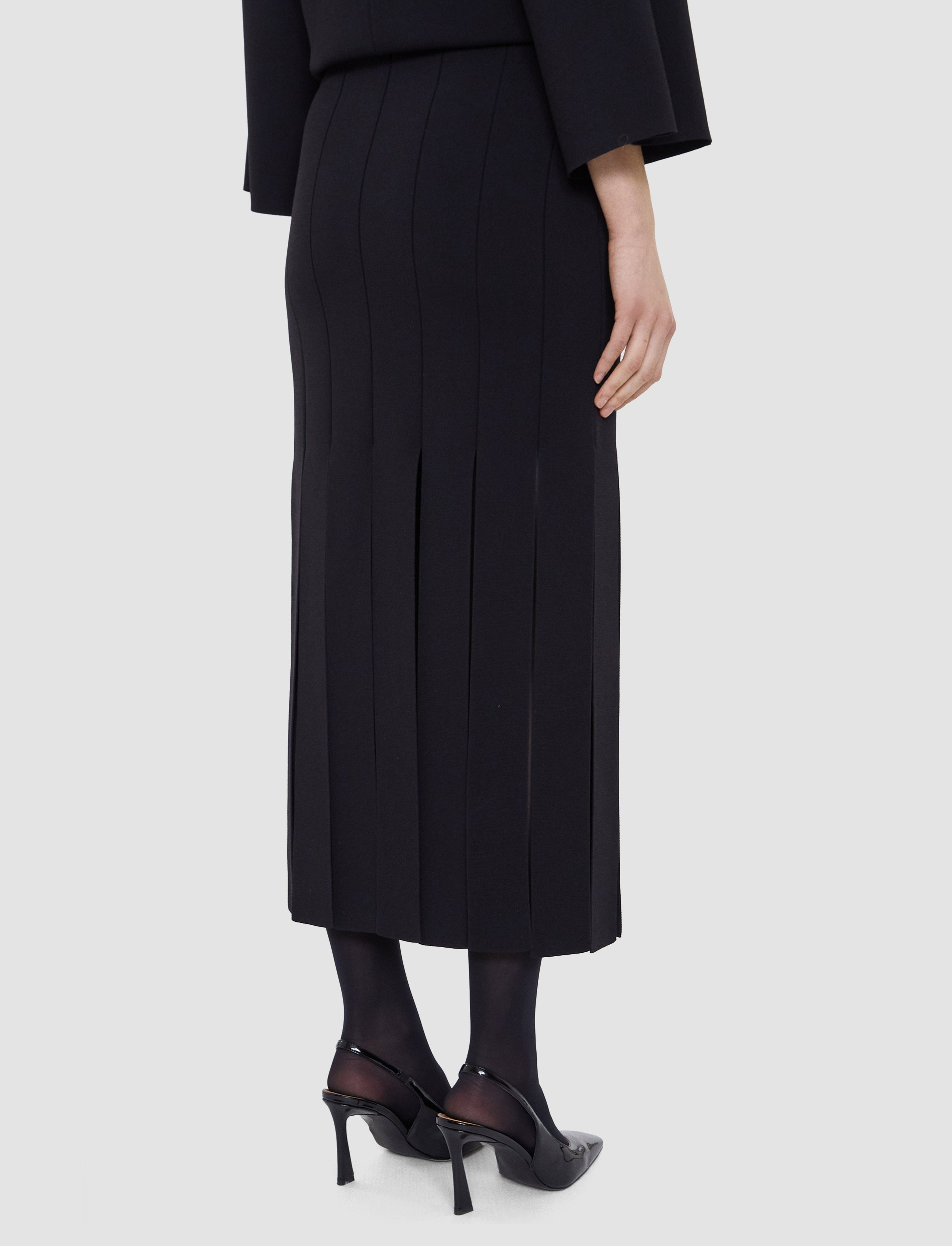 black-lagny-compact-milano-knit-skirt-JOSEPH