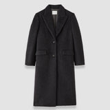 Grey Laia Alpaca Wool Coat - Joseph