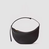 Black Large Bean Leather Bag - Joseph