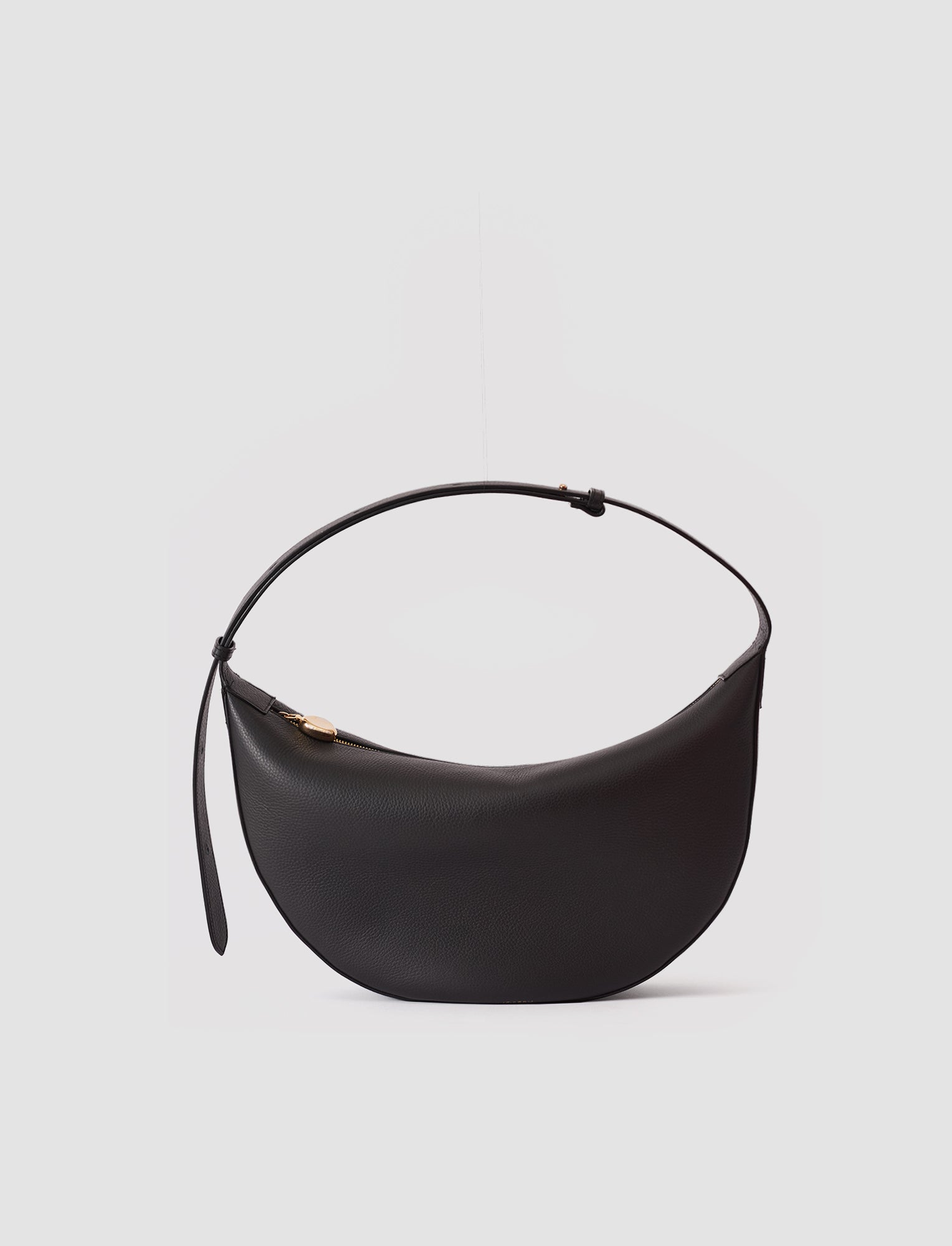 black-large-bean-leather-bag-JOSEPH