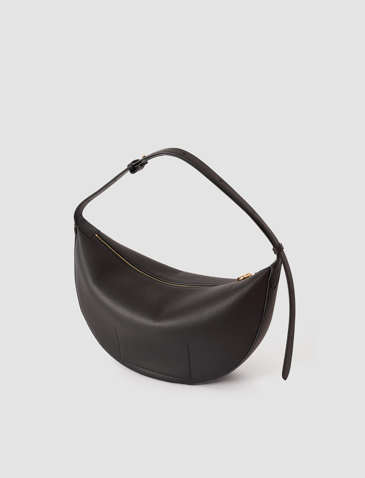 black-large-bean-leather-bag-JOSEPH