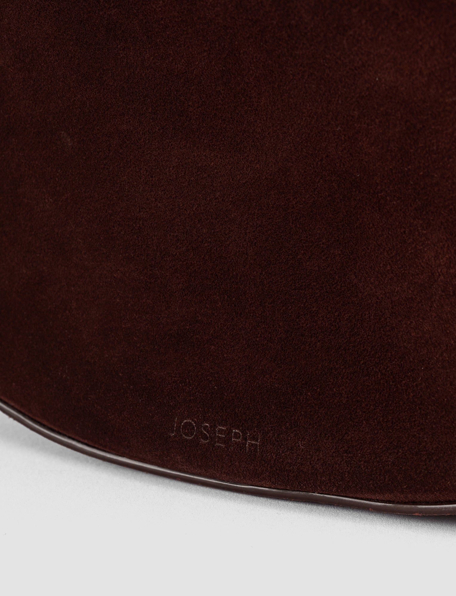 purple-large-bean-suede-bag-JOSEPH