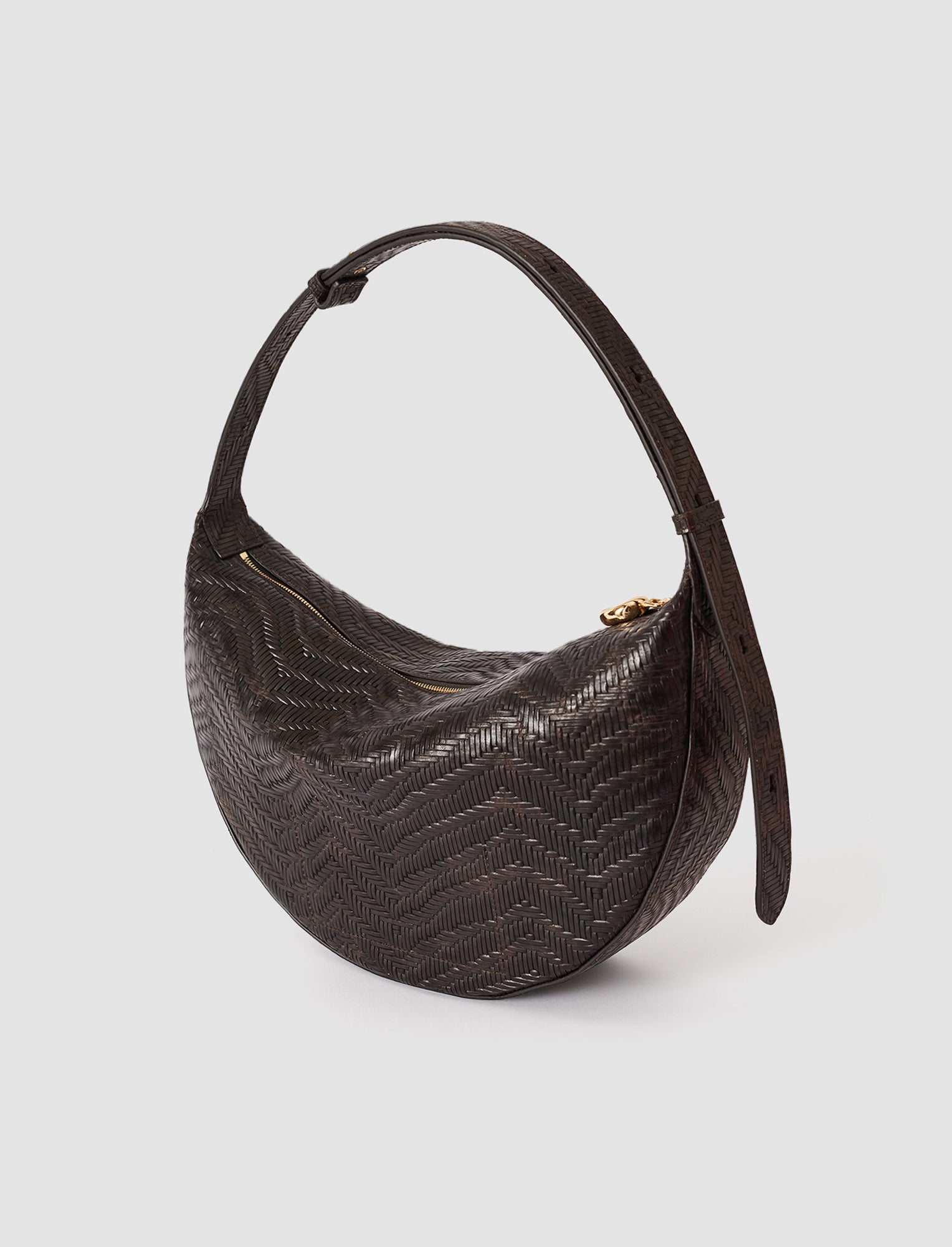 brown-large-bean-woven-leather-bag-JOSEPH