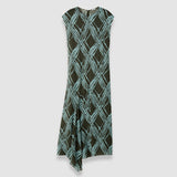 Lauri Open Weave Silk ドレス 