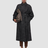 Laurin Textured Tailoring Wool Coat