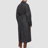 Laurin Textured Tailoring Wool Coat