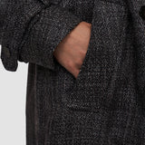 Laurin Textured Tailoring Wool Coat