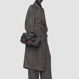 Manteau Laurin en laine texturée 