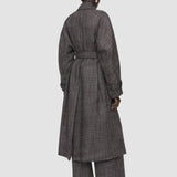 Manteau Laurin en laine texturée 