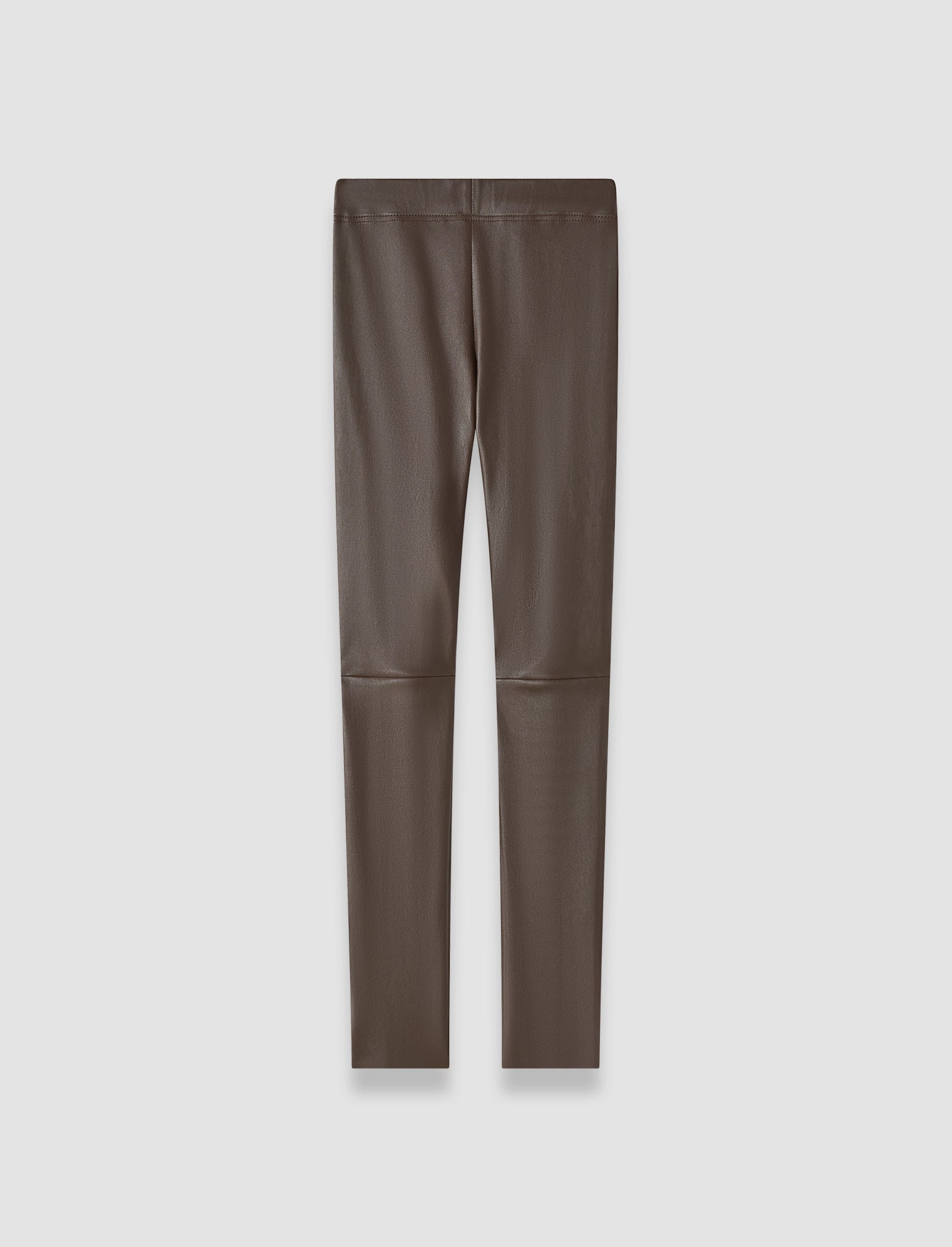 Leather Stretch レギンス - 茶色 | JOSEPH JP