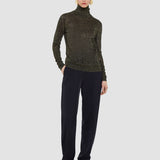 Black Leblanc Lurex Knit Jumper - Joseph