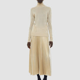 Gold Leblanc Lurex Knit Jumper - Joseph