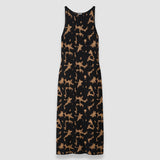 Brown Lecate Tortoiseshell Knit Dress - Joseph