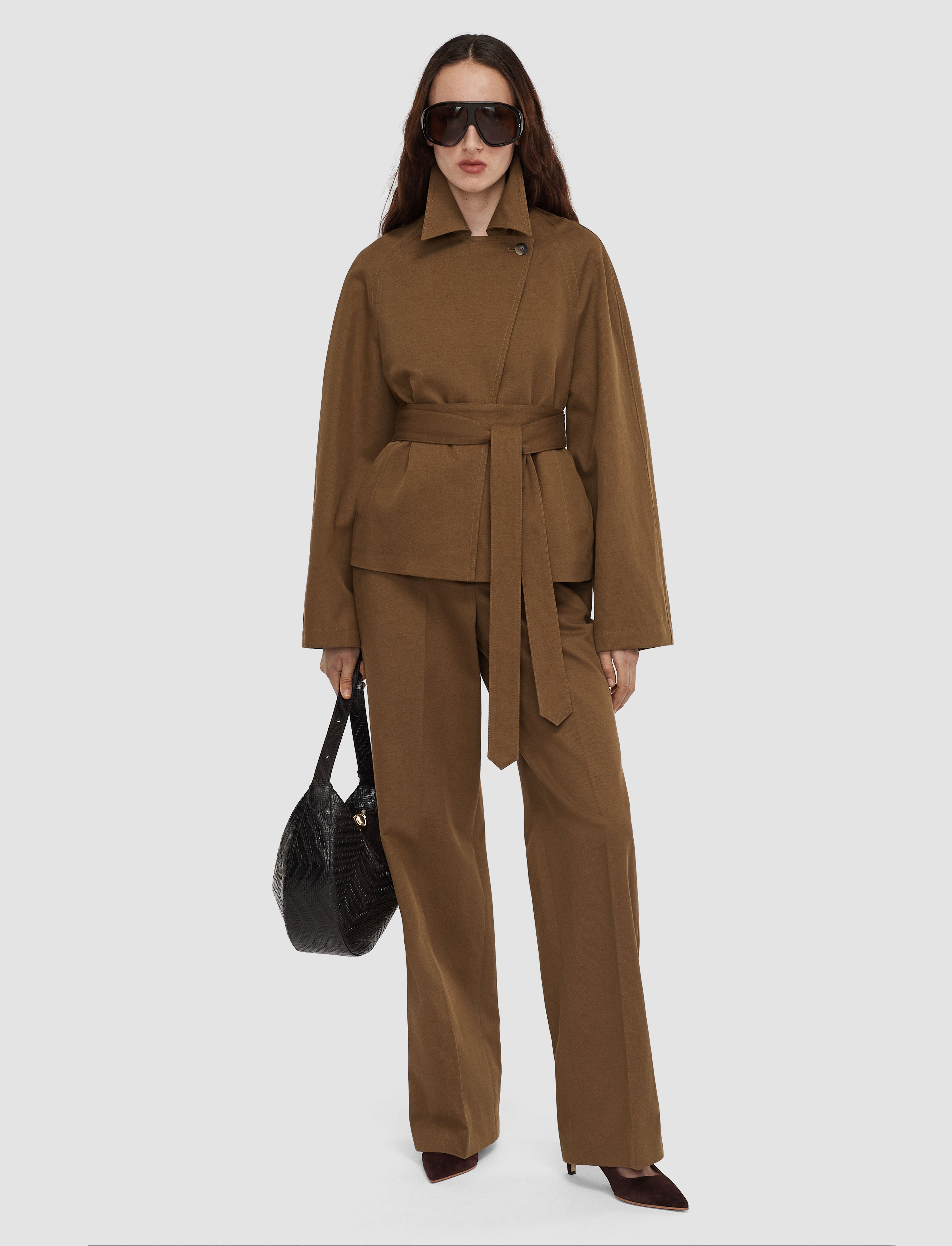 brown-leda-cotton-twill-jacket-JOSEPH