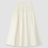Leona Cotton Sateen Skirt