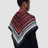 Red Lexi Lunar New Year Silk Scarf - Joseph