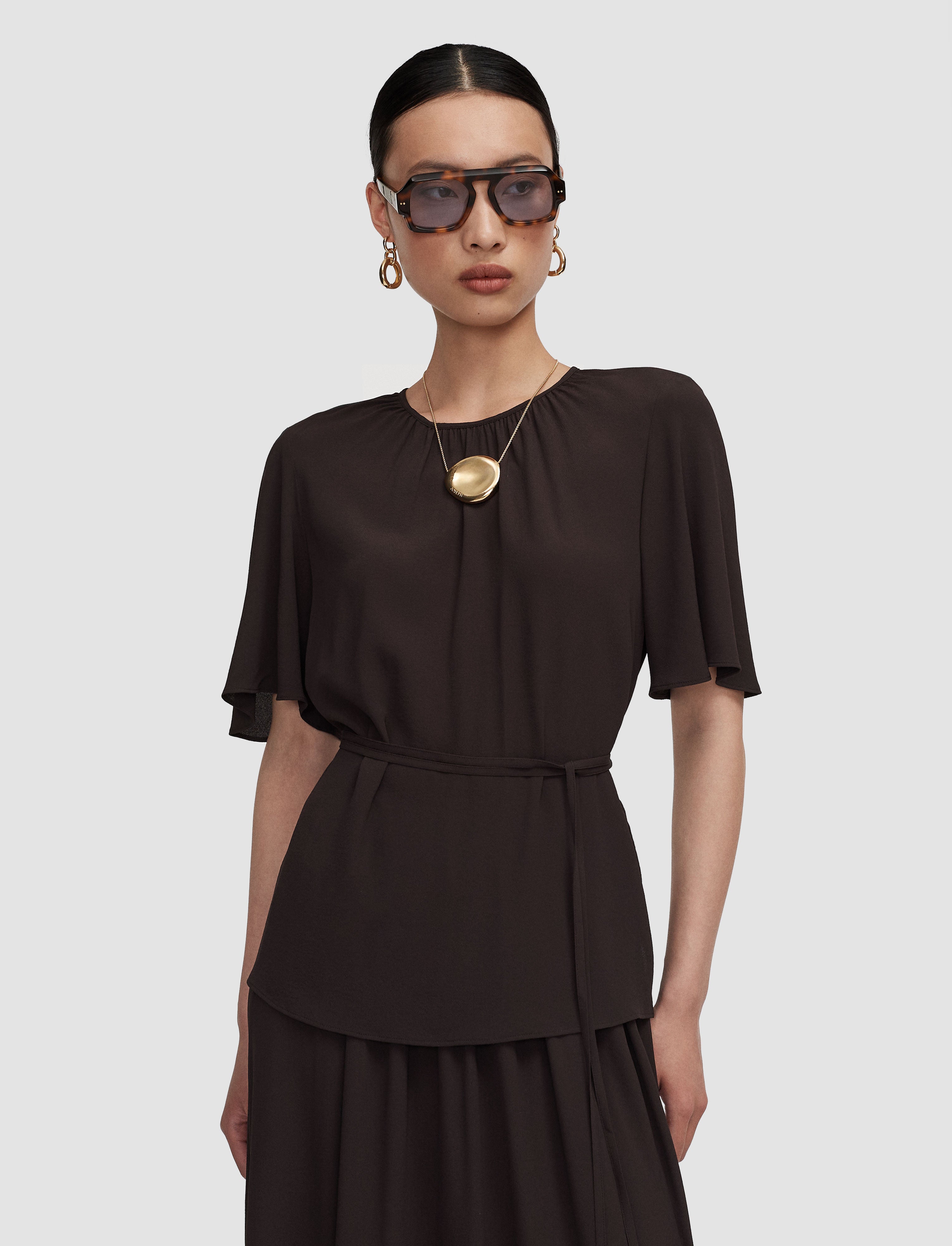 brown-libby-silk-blend-crepe-top-JOSEPH