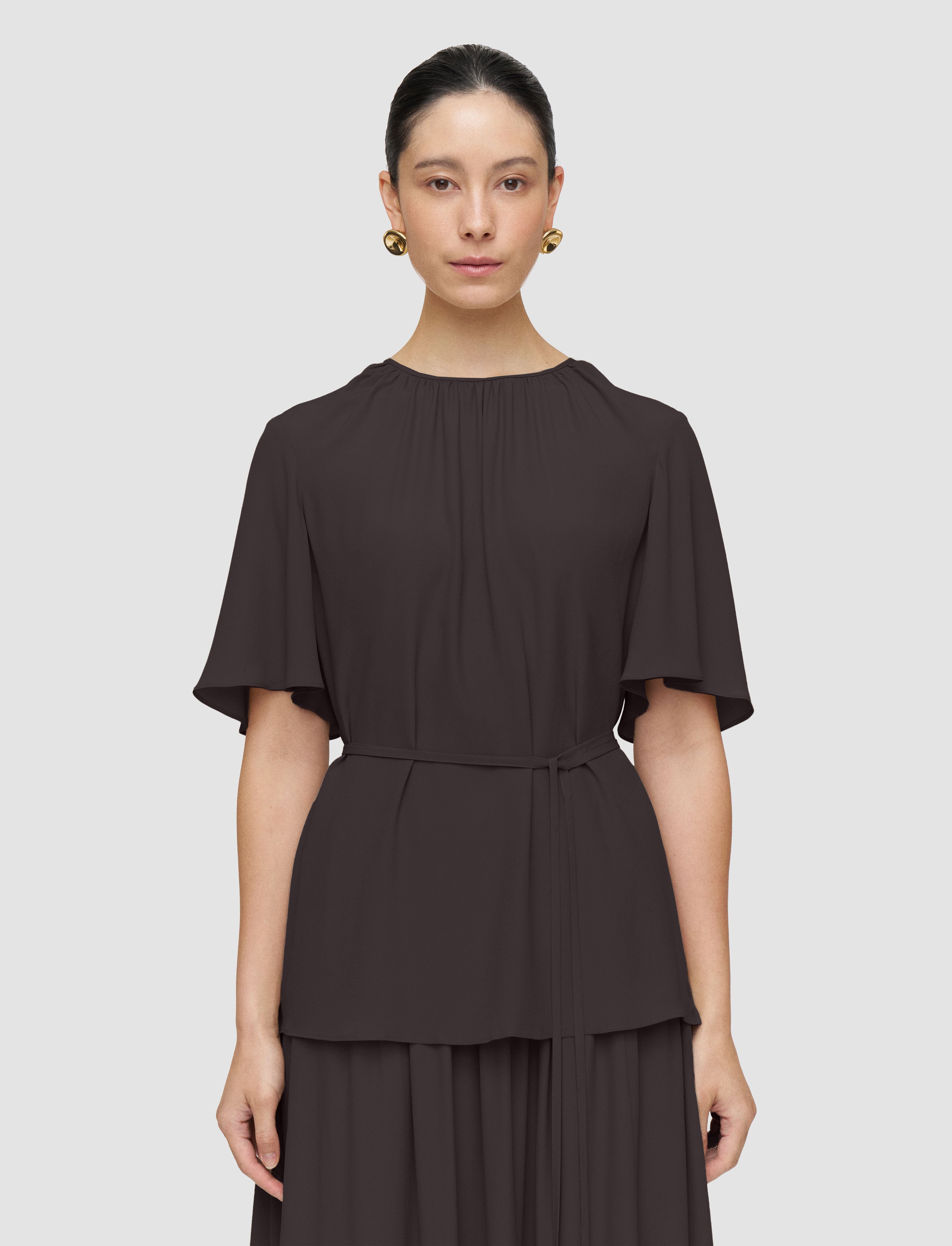 brown-libby-silk-blend-crepe-top-JOSEPH